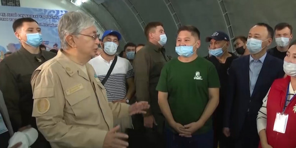 Қостанайда өрттен зардап шеккендерге жан-жақты көмек көрсетіледі