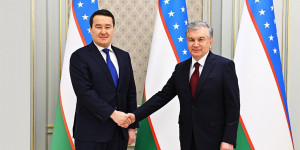 Премьер-министр РК встретился с Президентом Узбекистана