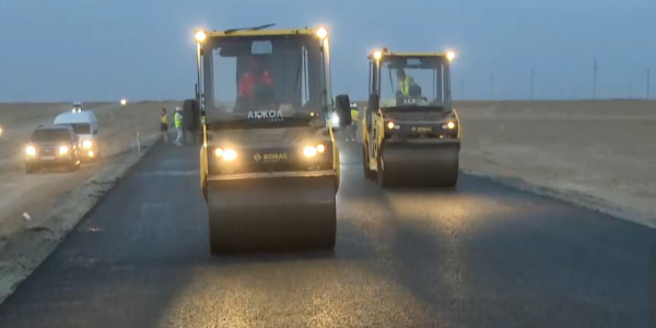 Автотрасса Актобе-Атырау-Астрахань: идёт масштабная реконструкция