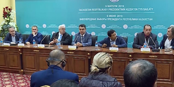 Иностранными наблюдателями в ходе голосования нарушений не выявлено