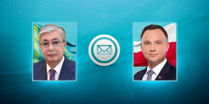 Глава государства направил поздравительную телеграмму Президенту Польши