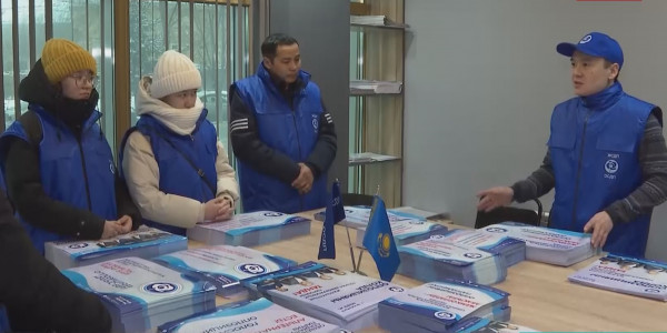 ЖСДП республикалық штабындағы жұмыс қарқынды жүріп жатыр