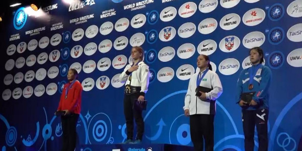 Жамиля Бакбергенова взяла бронзу на ЧМ по борьбе в Белграде