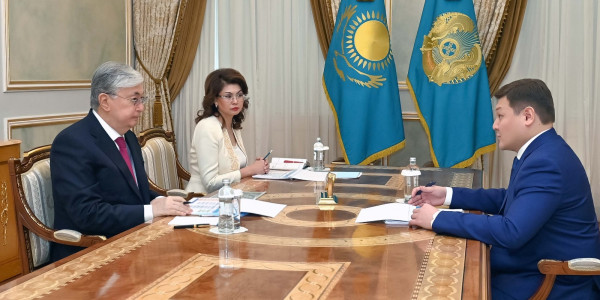 Мемлекет басшысы Мәдениет және спорт министрі Асхат Ораловты қабылдады