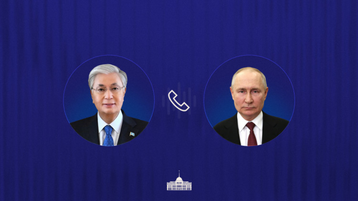Мемлекет басшысы Владимир Путинмен телефон арқылы сөйлесті