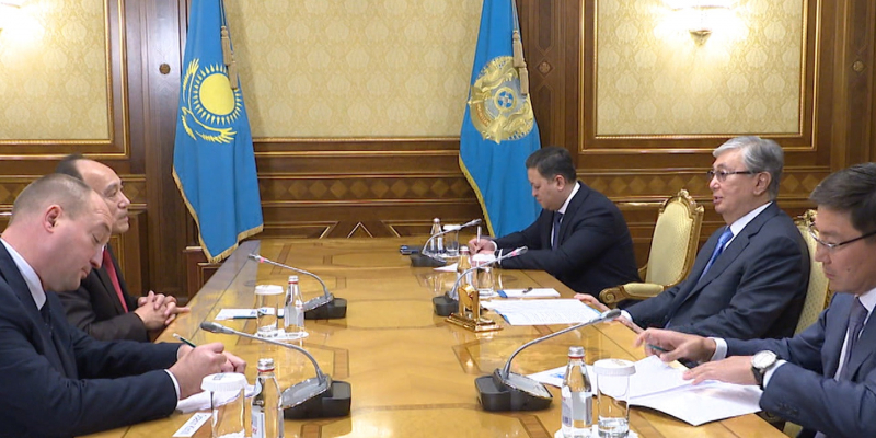 Президент Казахстана принял генерального секретаря Международного союза электросвязи
