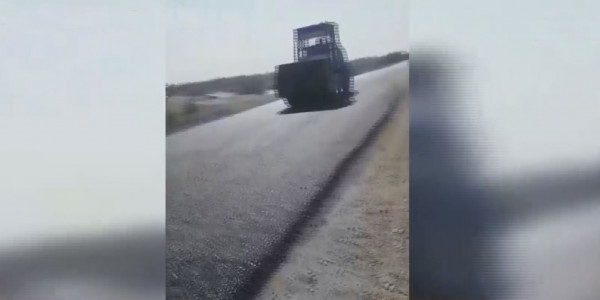 Түркістан облысында жаңадан төселіп жатқан жолдардың сапасы сын көтермейді