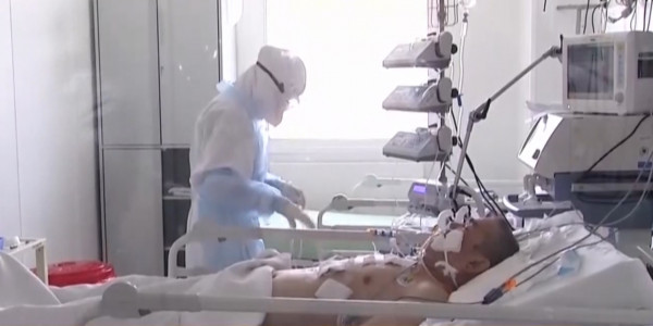 В Алматы вдвое увеличилось число тяжелобольных COVID-19