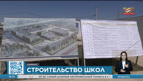 12 новых школ сдадут в Шымкенте в рамках нацпроекта &laquo;Комфортная школа&raquo;