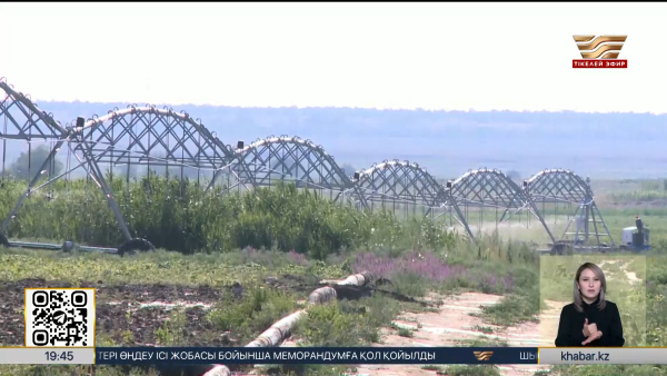 Егіншілікте су үнемдеуге ерекше көңіл бөлініп жатыр