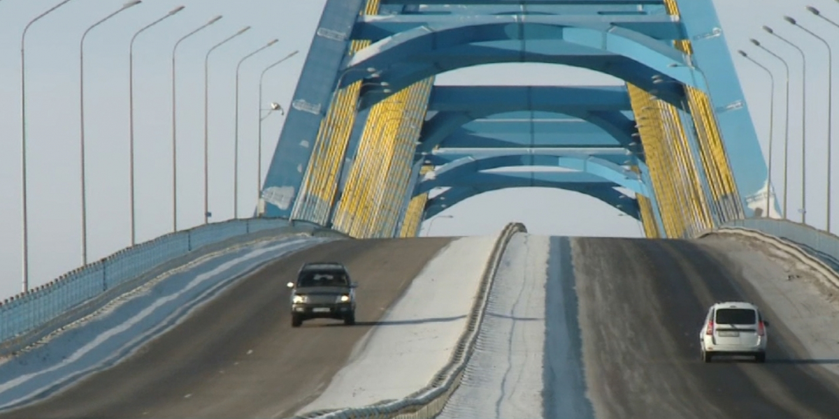 Самый длинный мост в Центральной Азии появился в Павлодарской области