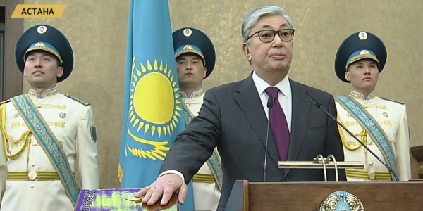 ҚР Президенті Қасым-Жомарт Тоқаев Қазақстан халқына салтанатты түрде ант берді