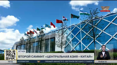 Президент принял участие во втором саммите «Центральная Азия – Китай»