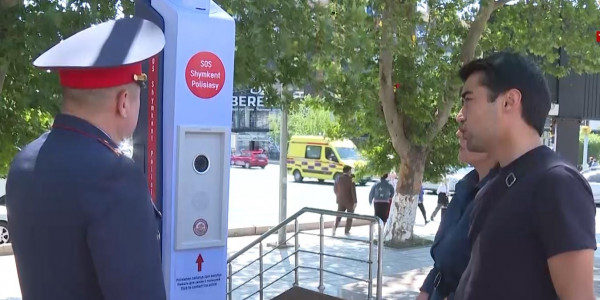 Шымкентте &laquo;SOS&raquo; батырмасы орнатылды