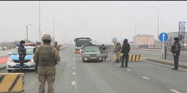 Түркістан облысында 45 бақылау бекеті орнатылды