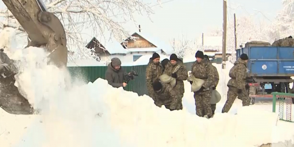Противопаводковые учения прошли в Усть-Каменогорске