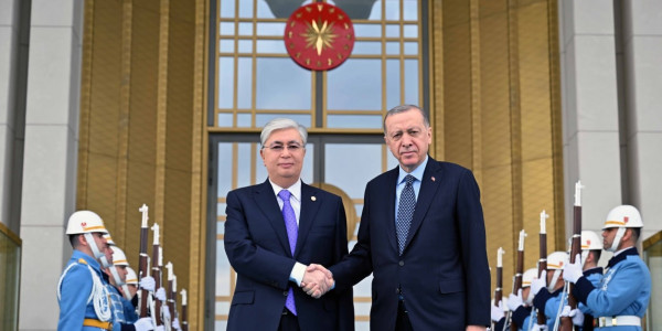 Тоқаев Түркия Президентімен кездесті