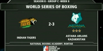 &laquo;Indian Tigers&raquo; - &laquo;Astana Arlans&raquo; бүкіләлемдік бокс сериясы