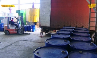 &laquo;Бизнес сыры&raquo;. Жол таңбалау бояуын шығаратын зауыт. Кәсіпкер - Мәди Есболатов