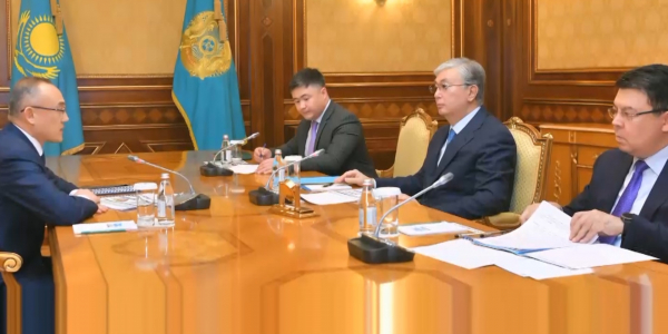 К. Токаев принял главу &laquo;Казатомпрома&raquo; Галымжана Пирматова