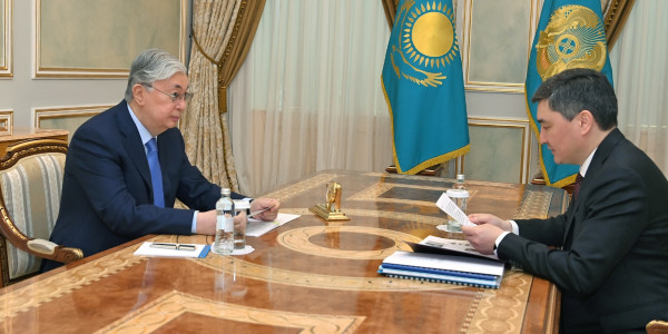 Қ. Тоқаев Сыбайлас жемқорлыққа қарсы іс-қимыл агенттігінің төрағасы О. Бектеновті қабылдады