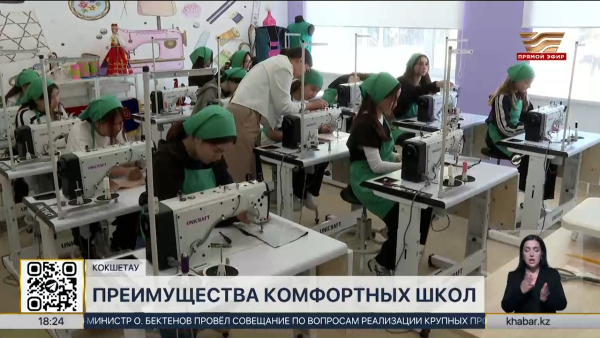 Девять «Комфортных школ» функционируют в Акмолинской области
