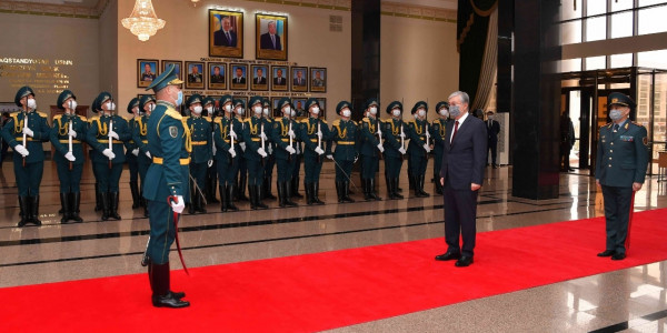 Қасым-Жомарт Тоқаев Қорғаныс министрлігінің кеңейтілген алқа мәжілісіне қатысты