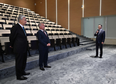 Президент Казахстана и Король Иордании посетили МФЦА