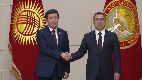 Ерлан Кошанов  встретился с Президентом Кыргызской Республики