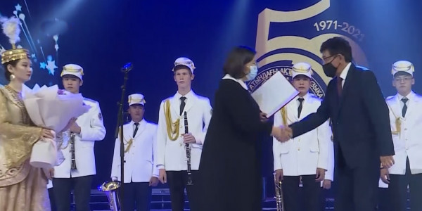 50-летний юбилей отмечает музыкальный колледж имени А. Жубанова