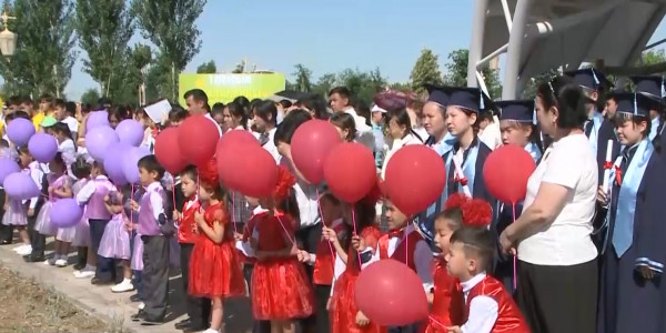 Түркістан қаласында Балаларды қорғау күніне орай түрлі мерекелік іс-шаралар өтіп жатыр