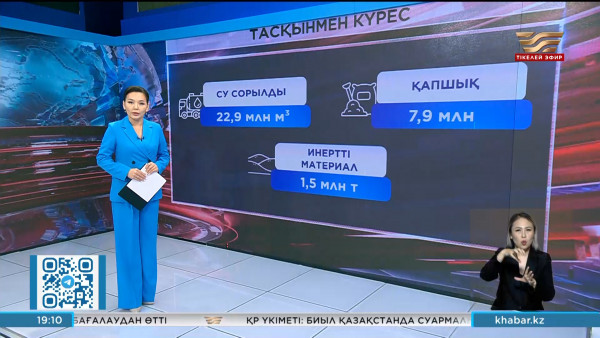 Су тасқыны: 61 348 адам өз үйлеріне оралды