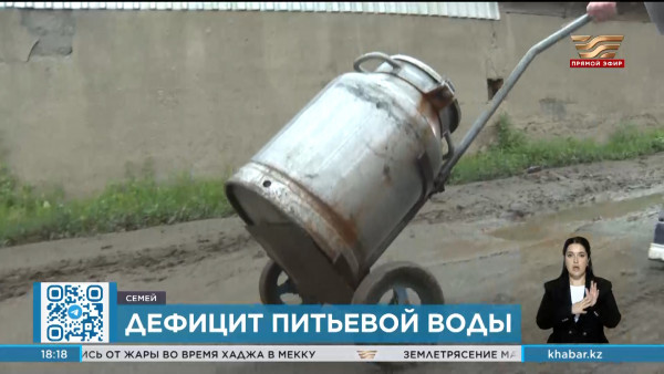 Водоснабжение в области Абай: власти обещают решить проблему в ближайшие два года