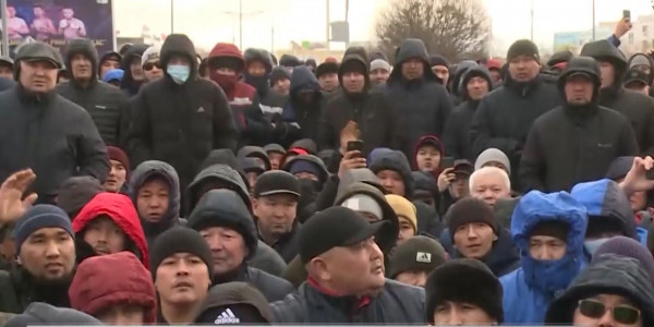 Хронология протестов в Мангистауской области
