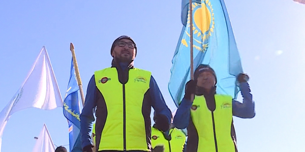 В столице прошел праздничный марафон