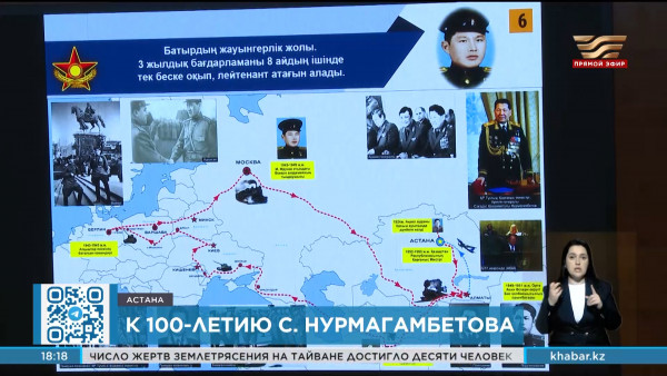 В 12 казахстанских вузах одновременно прошла лекция о Сагадате Нурмагамбетове