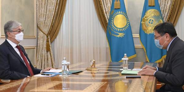 Қ. Тоқаев Ұлттық банк төрағасы Ерболат Досаевты қабылдады