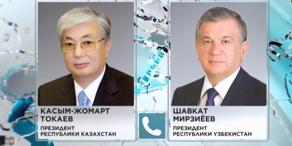 Президенты Казахстана и Узбекистана обсудили ситуацию с пандемией COVID-19