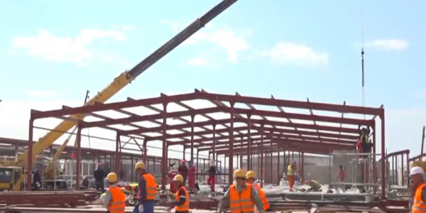 Маңғыстау облысында құрастырмалы аурухананың құрылысы басталды