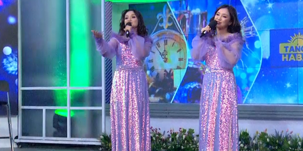 &laquo;Әдемі-ай&raquo; дуэті &ndash; &laquo;Күлімде&raquo; (Әні: А.Надосян, сөзі: О.Қиынбаев)