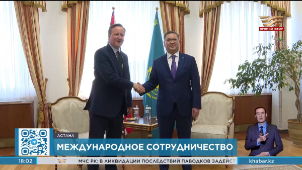 Министр иностранных дел Великобритании прибыл в Астану