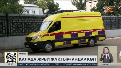 Алматыда ЖРВИ жұқтырғандар саны бір аптада 9%-ға өсті
