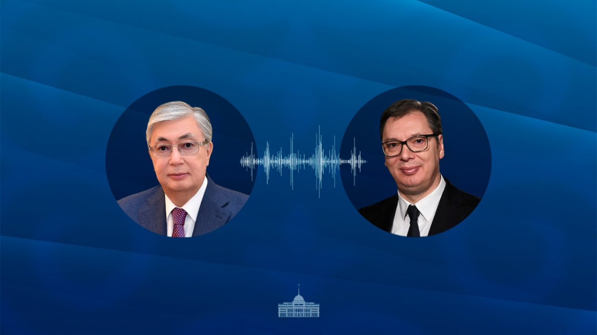 Мемлекет басшысы Александр Вучичпен телефон арқылы сөйлесті
