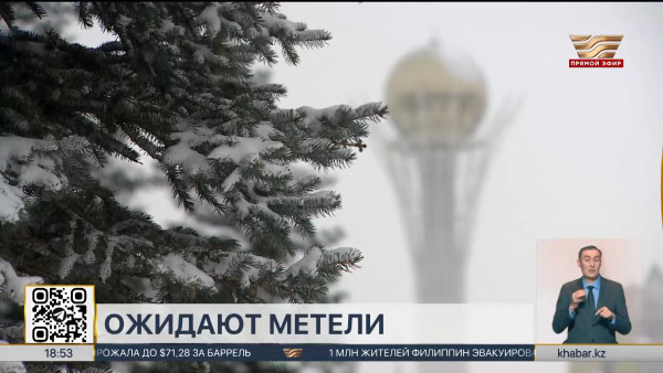 Метели ожидаются на севере Казахстана