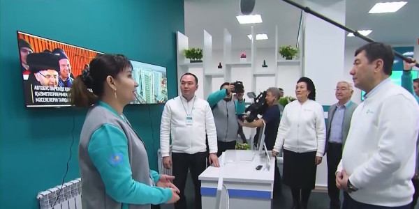 &laquo;AMANAT&raquo; партиясының өкілдері кәсіпкерлермен кездесті