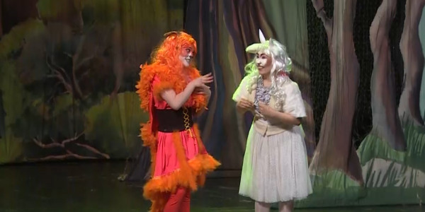 Театр &laquo;Қанаттылар&raquo; поставил сказку &laquo;Козленок, который искал дом&raquo;