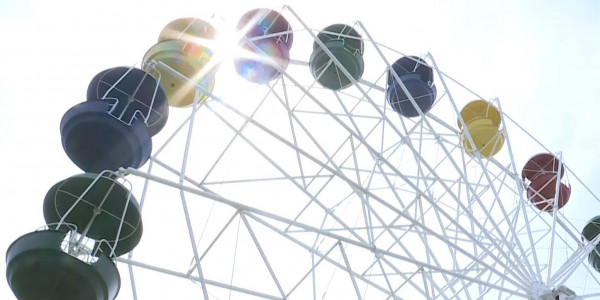 В центральном парке Караганды приостановили работу колеса обозрения