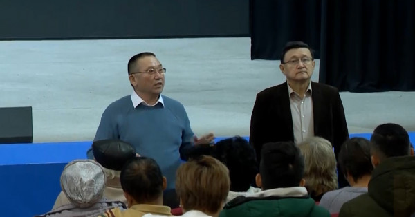 Н. Ауесбаев встретился с сельчанами Целиноградского района