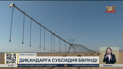 Алматы облысында диқандарға ₸3,5 млрд қаржы бөлінді