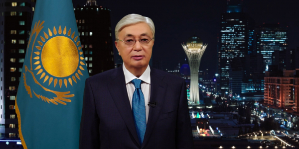 Новогоднее поздравление Президента Республики Казахстан Касым-Жомарта Токаева